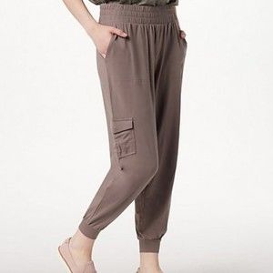 Anybody XS lightweight yoga active workout casual wfh lounge jogger pants